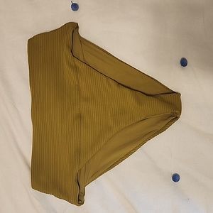 High waisted bikini bottom